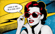 create stunning retro pop art in roy lichtenstein style