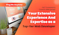 be your expert front end website developer in reactjs