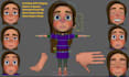3d character advance rigging animation for games and movies