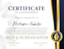 help you create professional certificate and award design