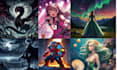 do amazing ai anime art and tcg character illustration