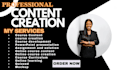 deliver course content, online course creation, course development and mockup
