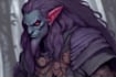 draw a fantasy art of your dnd, oc character