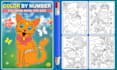 create custom color by number pages for kids