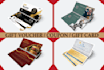 design gift voucher,  certificate, postcard and ticket
