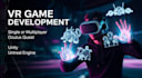 develop single or multiplayer vr game for oculus quest in unity or unreal engine