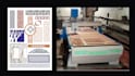 2d and 3d furniture design for cnc work in artcam