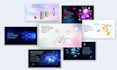 design impressive linkedin, social media and instagram blockchain posts