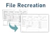 recreate digital files from scans
