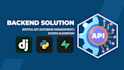 provide backend solution with django and supabase database