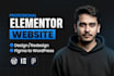 design, redesign, clone, revamp wordpress website development using elementor