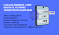 transfer wix wordpress clone wordpress wix website to new host, webflow website