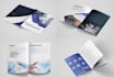 do book layout design, company profile or annual report