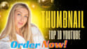do custom youtube thumbnails, and video editing