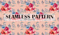 design seamless pattern, textile prints, floral patterns