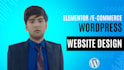 create wordpress website and do development
