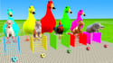 create 3d animal crossing fountain animation