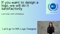 create logo and office background