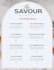 design professional restaurant menu
