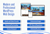 create a professional construction website