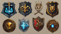 design medieval, fantasy, rpg gaming logo