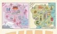 create for you a custom travel illustration map