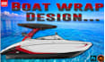 create high level boat wrap design ,truck wrap,