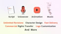 make custom 2d explainer videos for your business