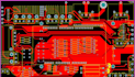 design pcb board in altium designer software