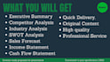 write your business plan pitch deck business proposal for partnership or company