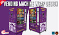 do professional vending machine wrap, vending , atm machine