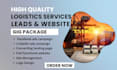 generate quality freight broker leads last mile delivery warehousing website