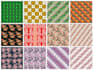 create batik designs and seamless patterns for printing fabrics or textiles
