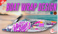do boat wrap design, wrap design, boat wrap design