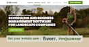 design business website, cleaning service website, lawn care service website