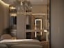 design kitchen interior in 3d and render