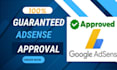 create google adsense approval for your website guaranteed
