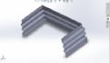 work on sheet metal 3d moduling in solidworks