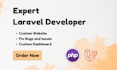 fix and develop custom PHP, laravel and livewire website