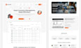 design figma website uiux, saas landing page design fast