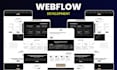 design a responsive webflow website, figma to webflow, cms, bug fixes