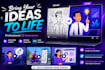 create professional 2d animation videos for your business