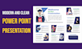 design power point, pitch deck, google slides and presentation designs