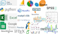 do statistical and econometric analysis using your data