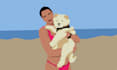 draw faceless minimalis ilustration from your photo