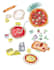 draw custom food illustrations for menu, cookbook and recipe