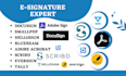 do docusign smallpdf adobe acrobat sign hellosign bluebeam tally eversign scribd