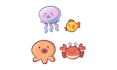 draw kawaii cute pet and animals