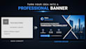 design custom social media banners, headers and covers