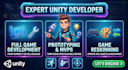 do unity 3d game development, prototyping and design